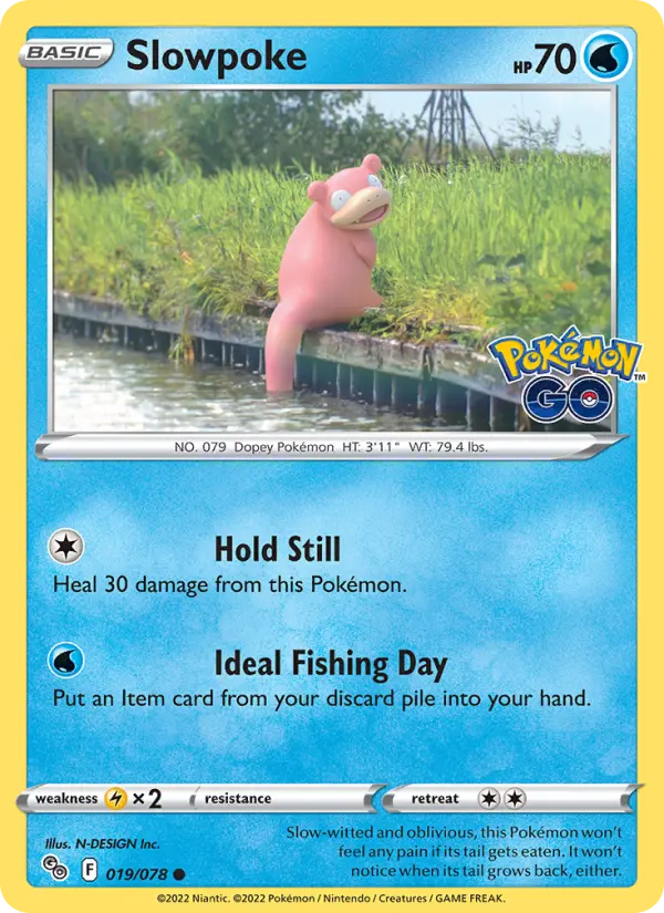 Slowpoke, Pokémon card