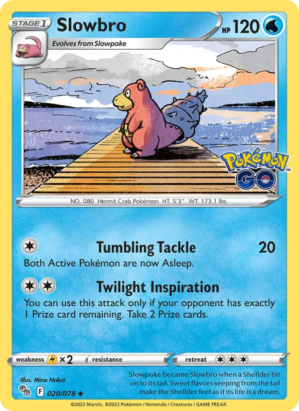 Slowbro, Pokémon card