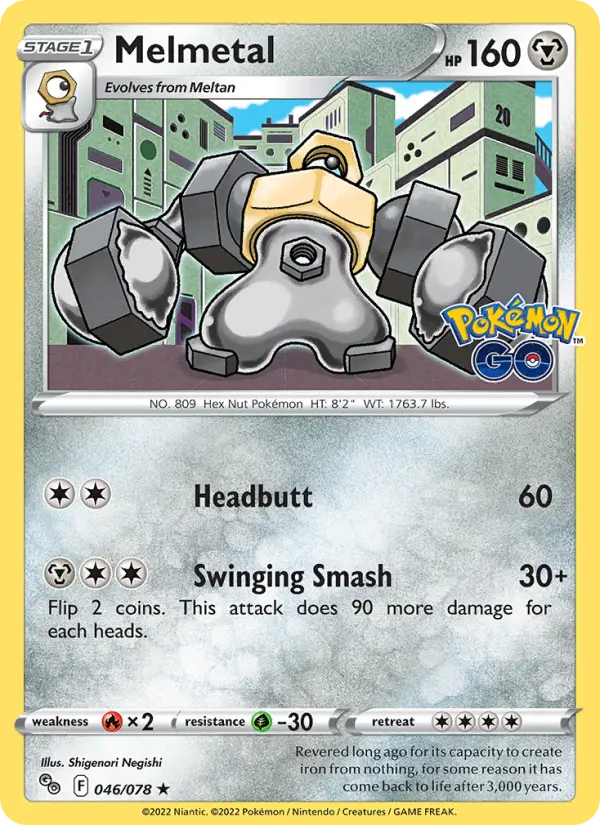 Melmetal, Pokémon card