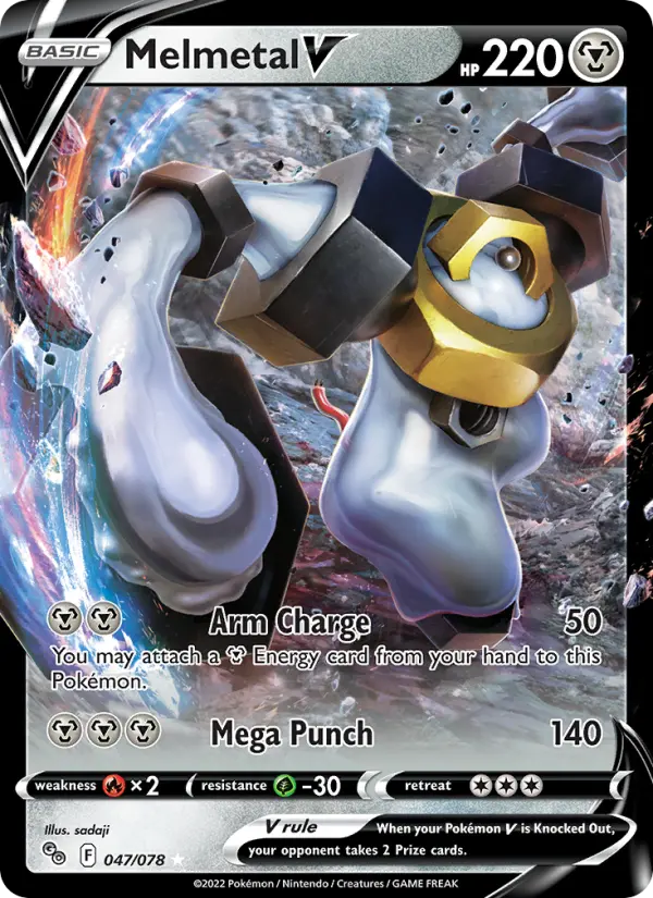Melmetal V, Pokémon card