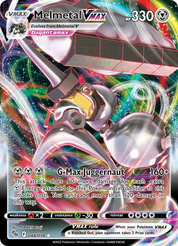 Melmetal VMAX, Pokémon card
