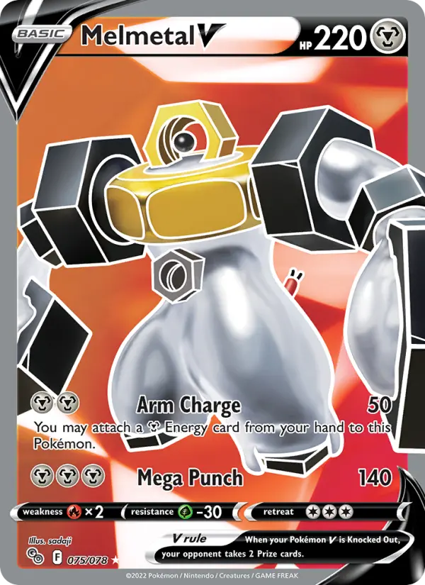 Melmetal V, Pokémon card