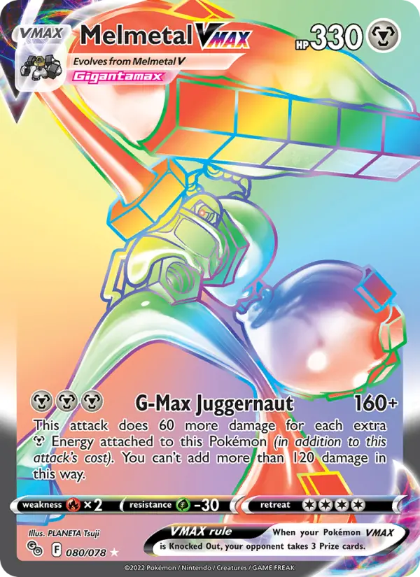 Melmetal VMAX, Pokémon card