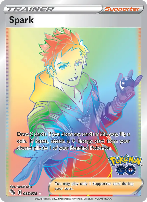 Spark, Pokémon card
