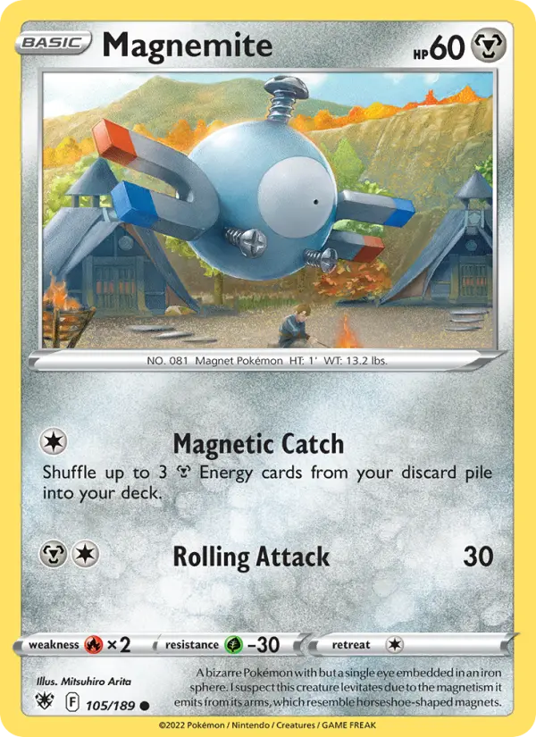 Magnemite, Pokémon card