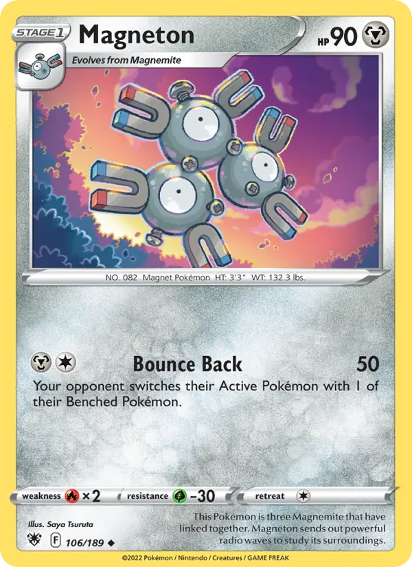 Magneton, Pokémon card
