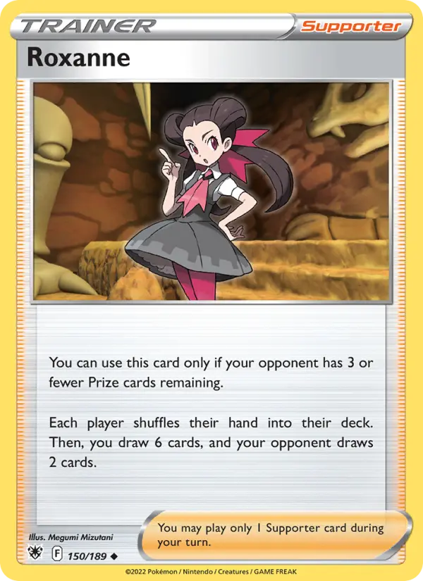 Roxanne, Pokémon card
