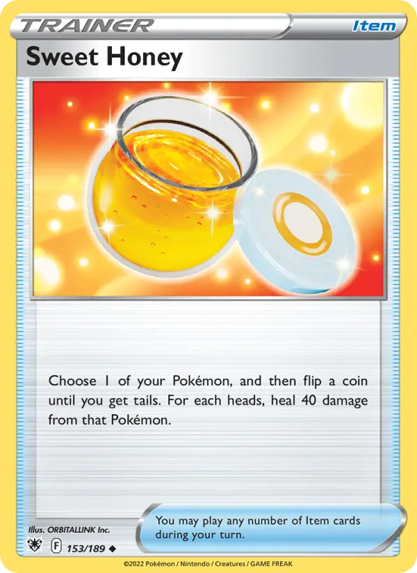 Sweet Honey, Pokémon card