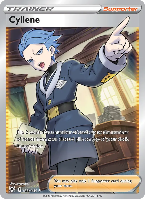 Cyllene, Pokémon card
