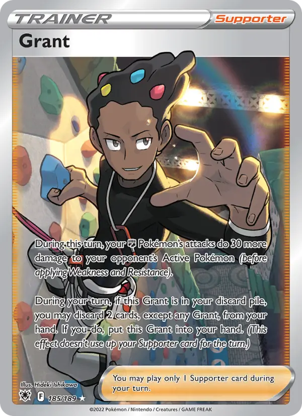 Grant, Pokémon card
