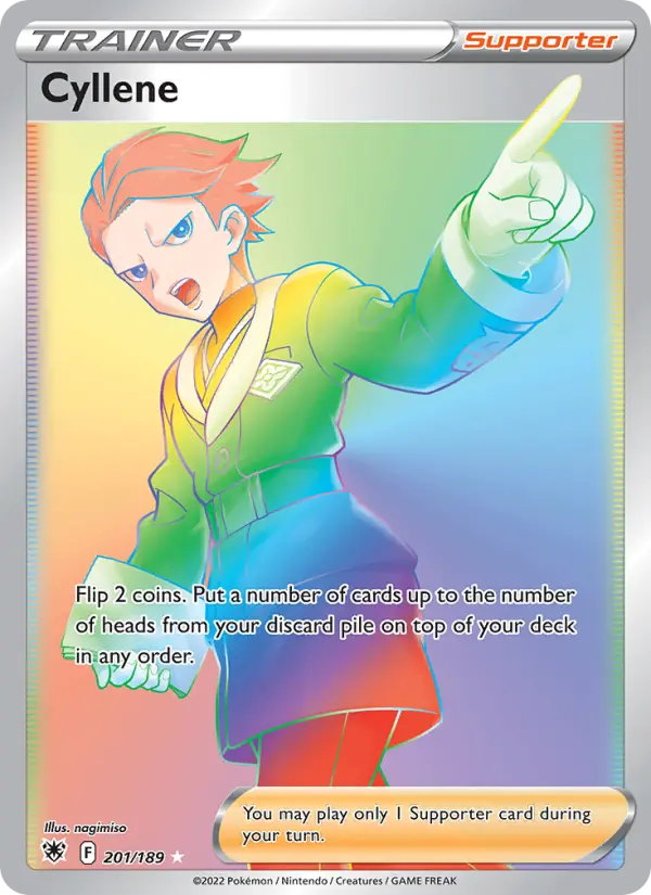 Cyllene, Pokémon card