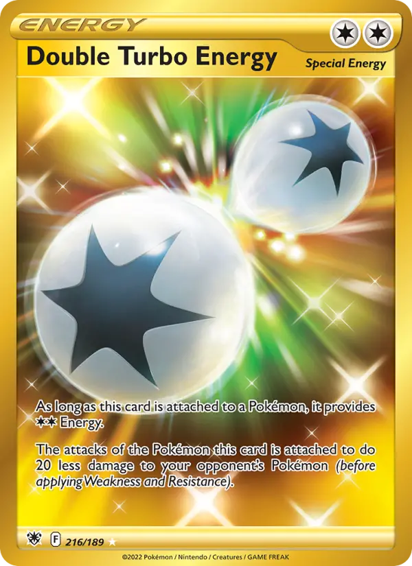 Double Turbo Energy, Pokémon card
