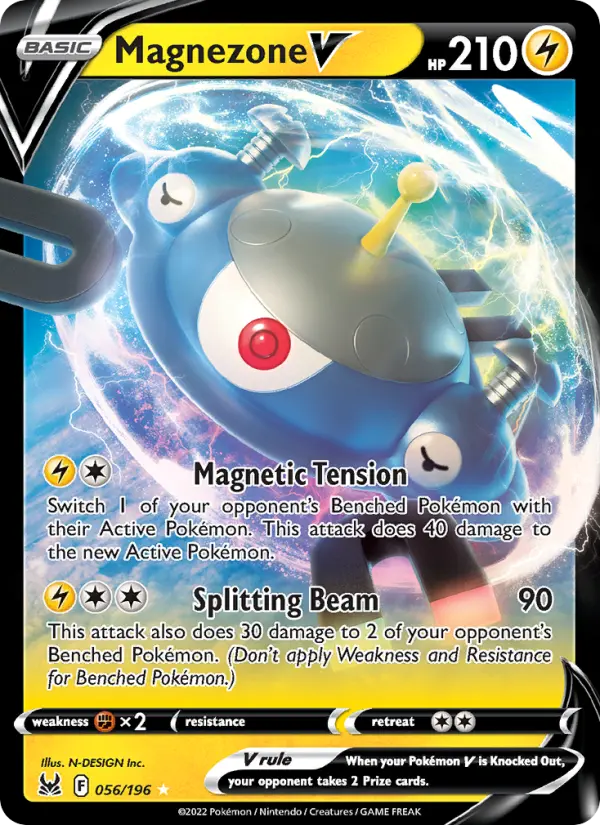 Magnezone V, Pokémon card