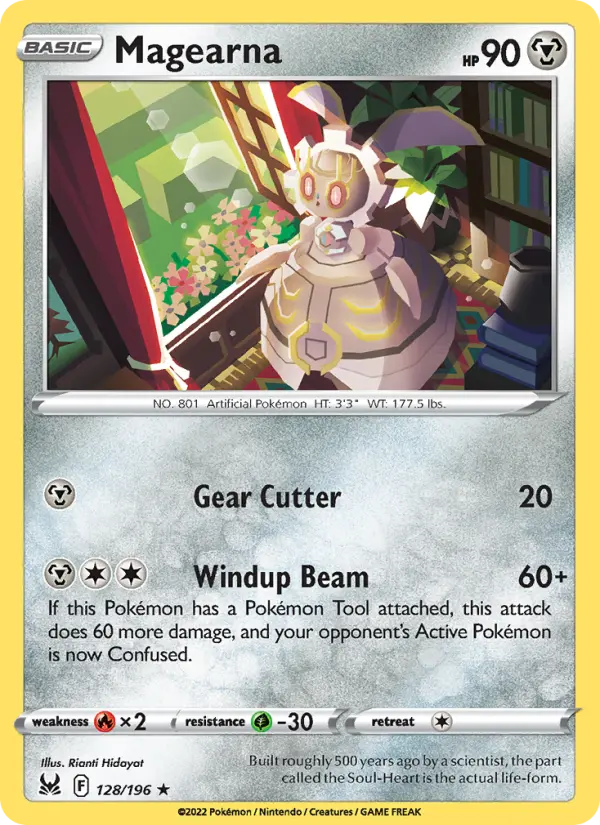 Magearna, Pokémon card