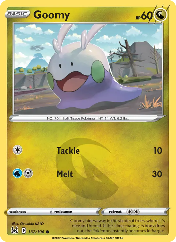 Goomy, Pokémon card