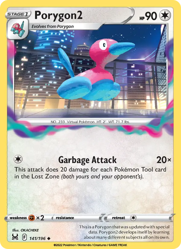 Porygon2, Pokémon card