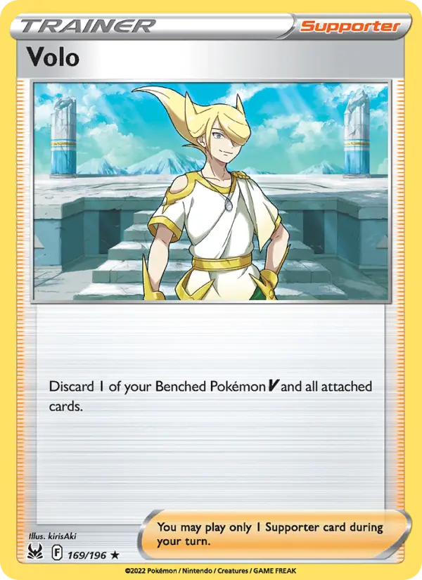 Volo, Pokémon card