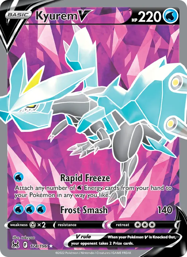 Kyurem V, Pokémon card