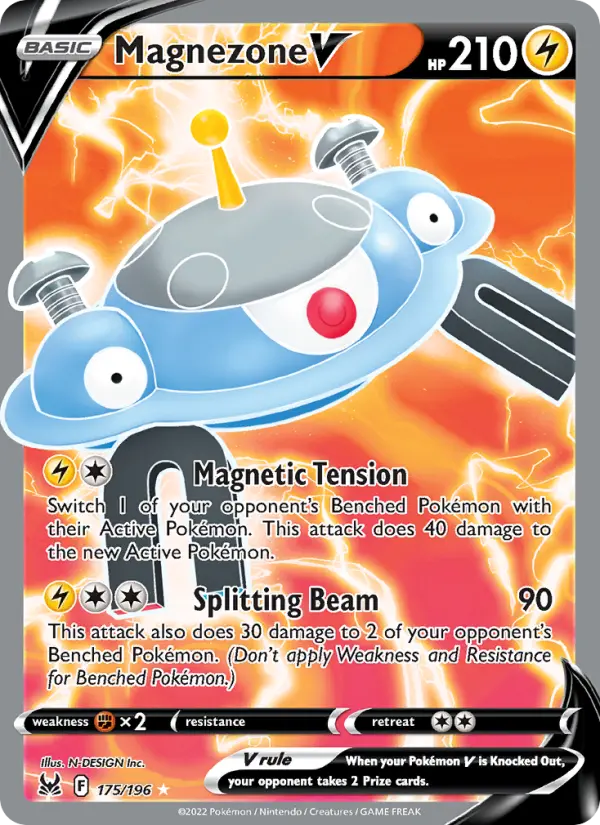 Magnezone V, Pokémon card