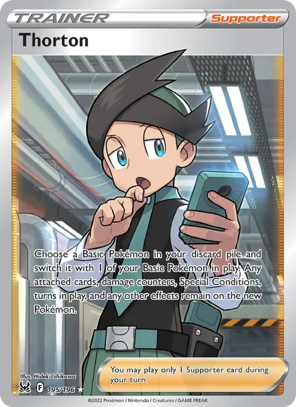 Thorton, Pokémon card