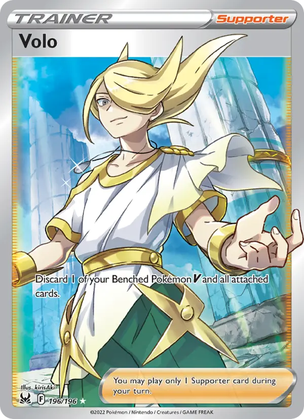 Volo, Pokémon card