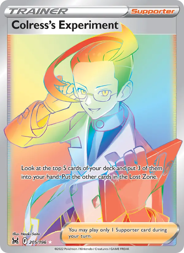 Colress's Experiment, Pokémon card