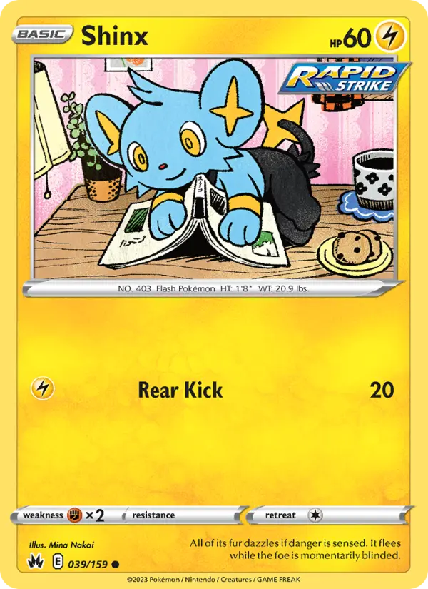 Shinx, Pokémon card