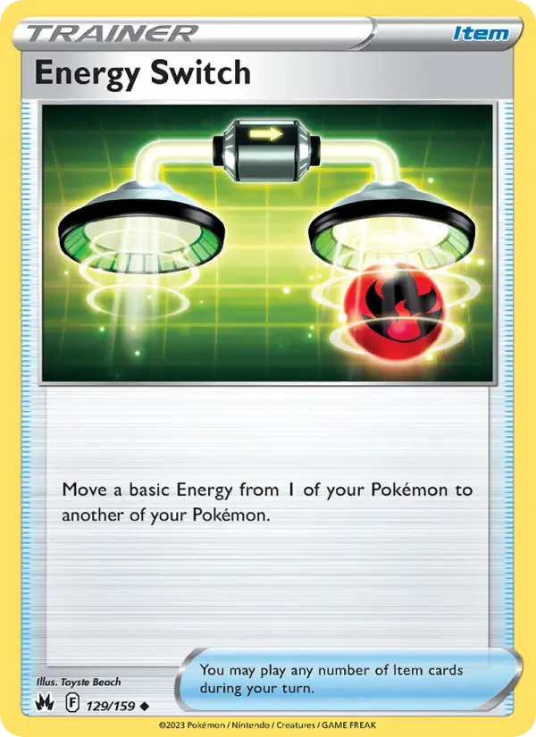 Energy Switch, Pokémon card