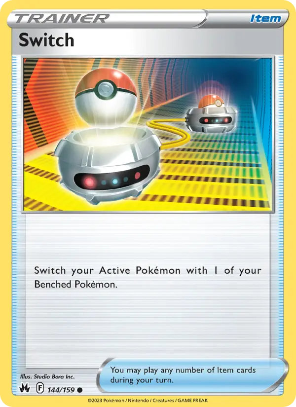 Switch, Pokémon card