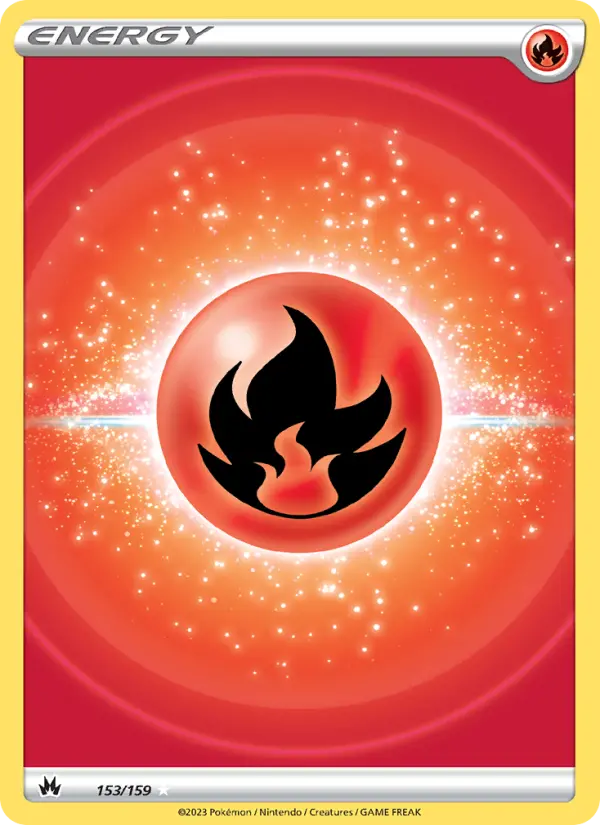 Fire Energy, Pokémon card