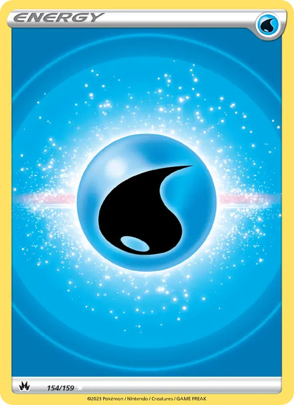 Water Energy, Pokémon card