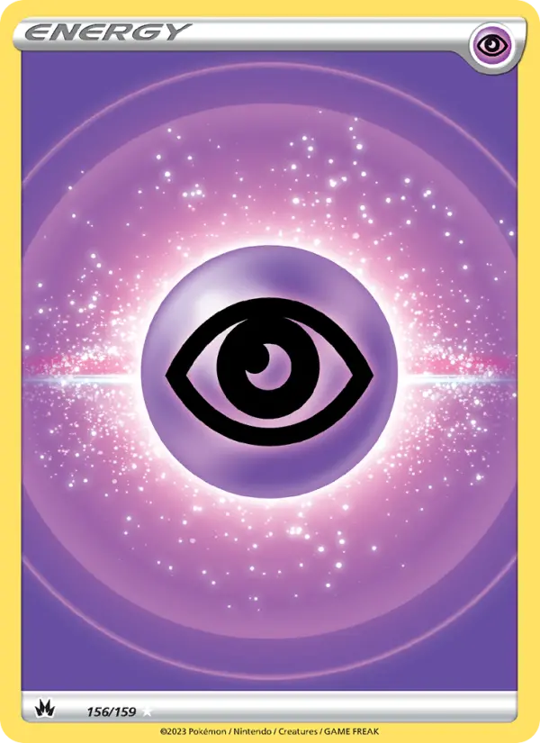 Psychic Energy, Pokémon card