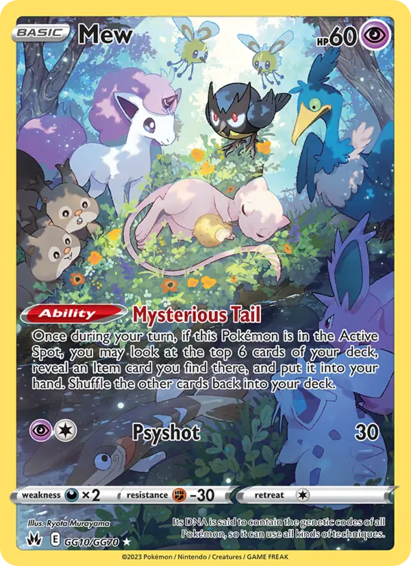 Mew, Pokémon card