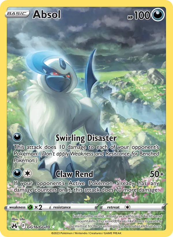 Absol, Pokémon card