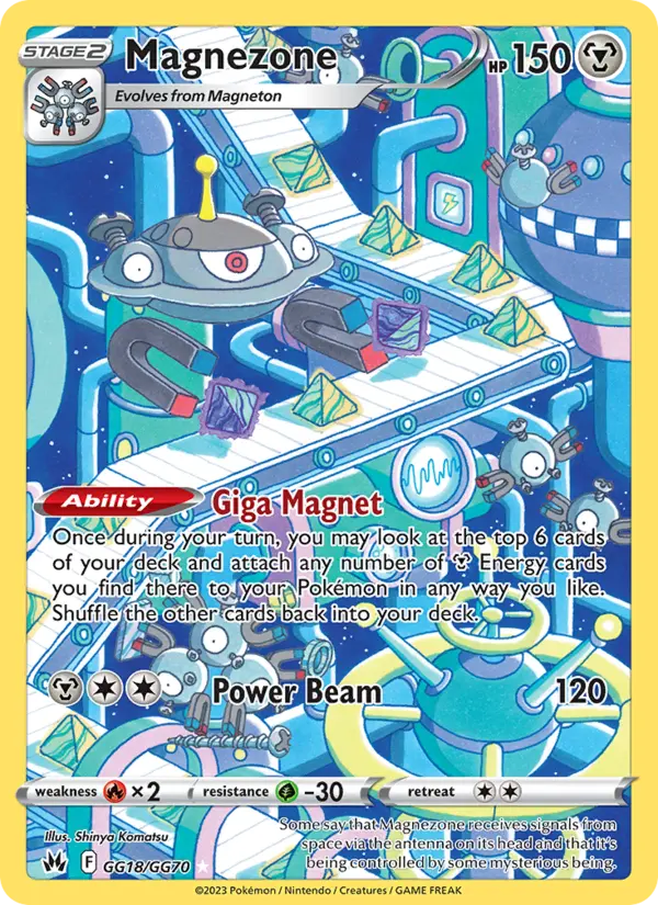 Magnezone, Pokémon card
