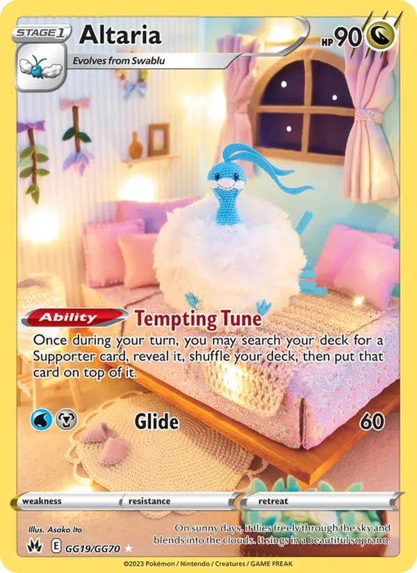 Altaria, Pokémon card