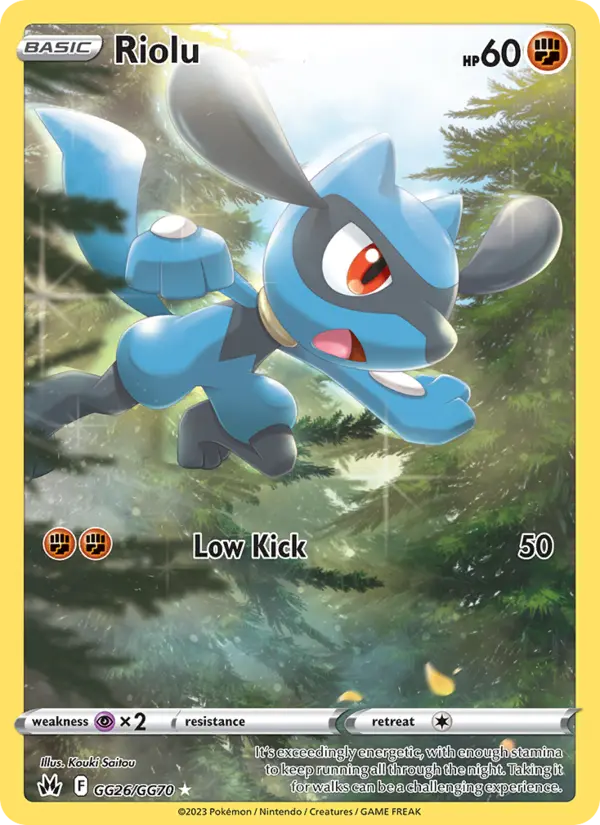 Riolu, Pokémon card