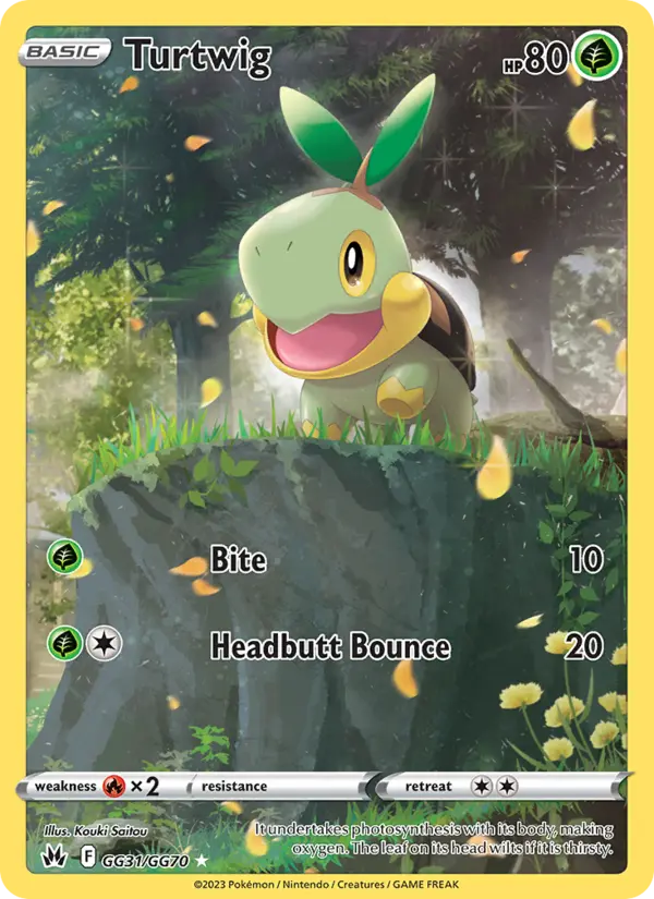 Turtwig, Pokémon card