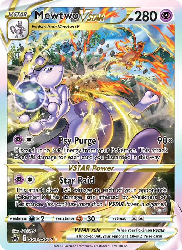 Mewtwo VSTAR, Pokémon card
