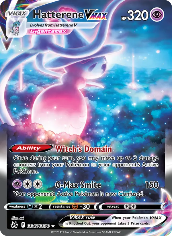 Hatterene, Pokémon card