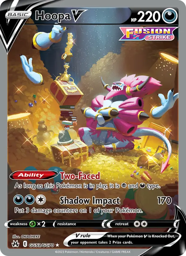 Hoopa V, Pokémon card