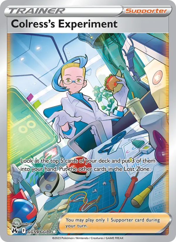 Colress's Experiment, Pokémon card