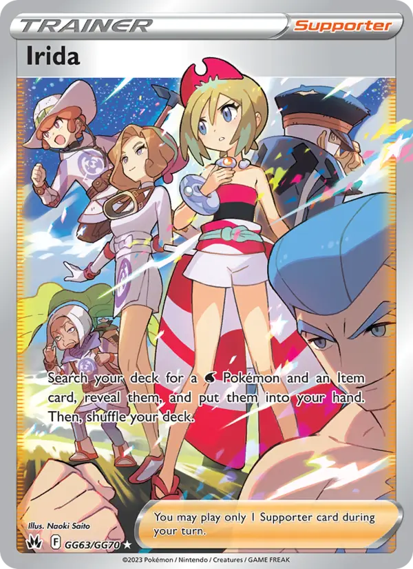 Irida, Pokémon card