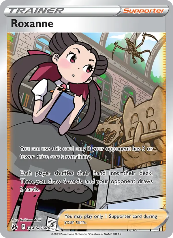 Roxanne, Pokémon card