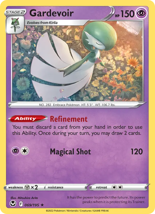 Gardevoir, Pokémon card