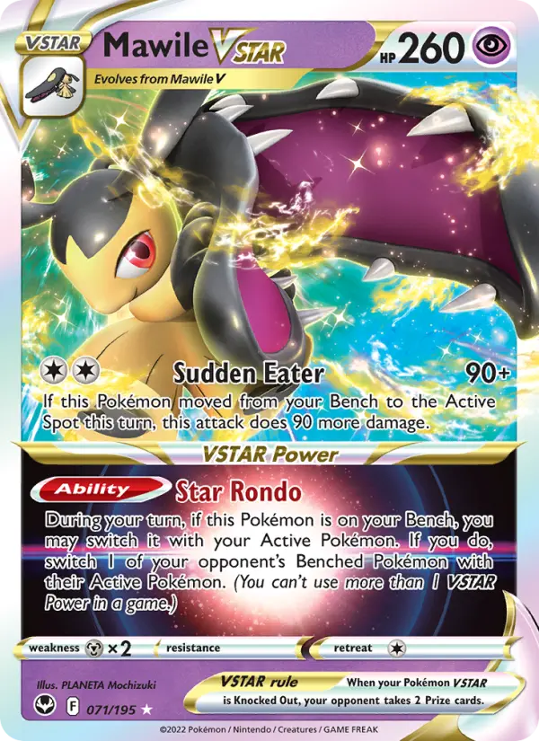 Mawile VSTAR, Pokémon card