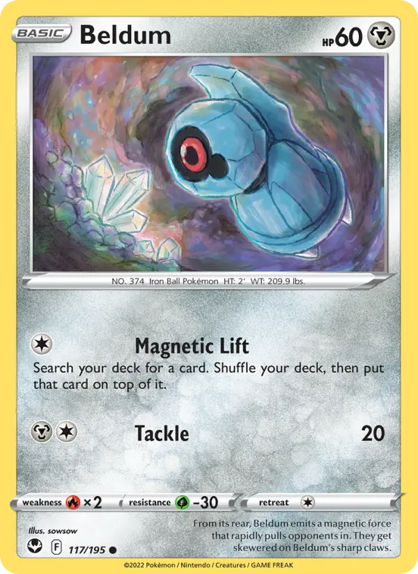Beldum, Pokémon card