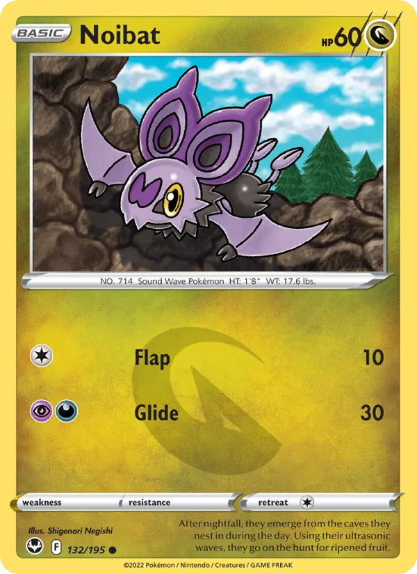Noibat, Pokémon card