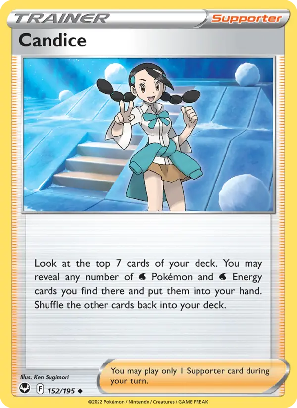 Candice, Pokémon card