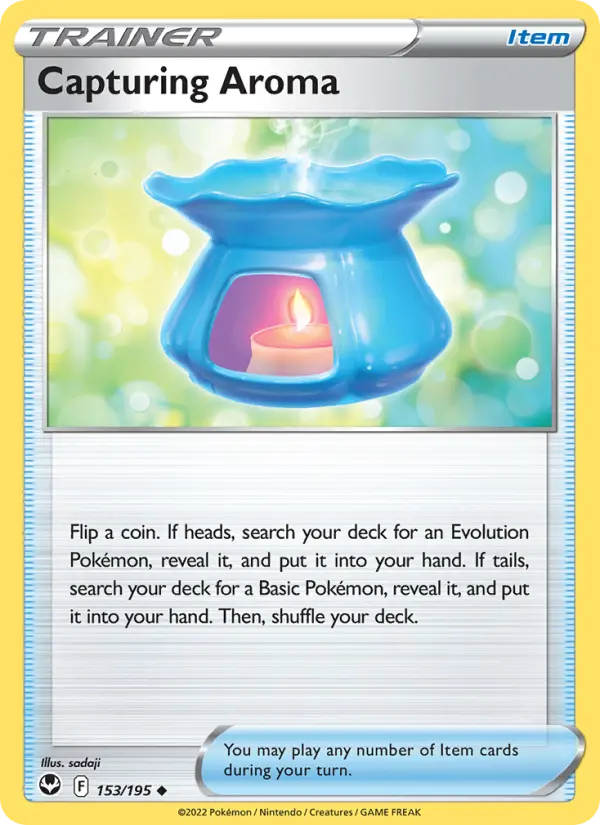 Capturing Aroma, Pokémon card